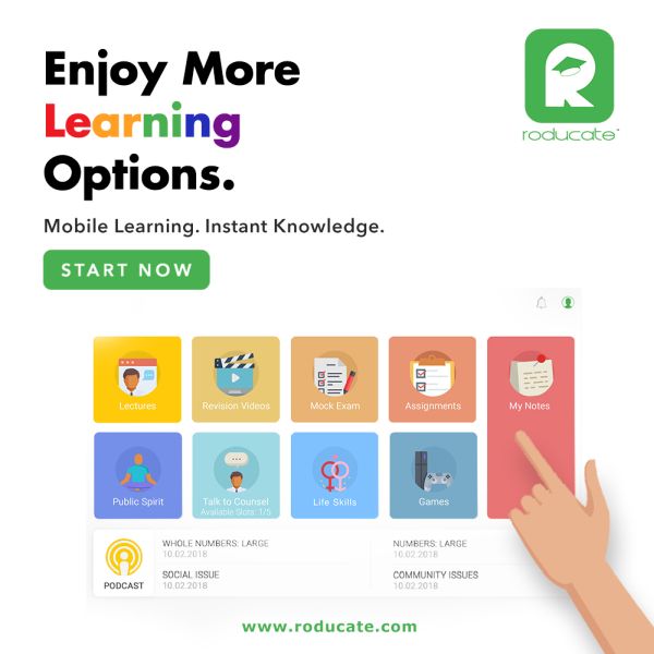 Roducate More Learning Options Today