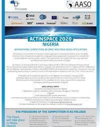 NIGCOMSAT to host ACTINSPACE competition
